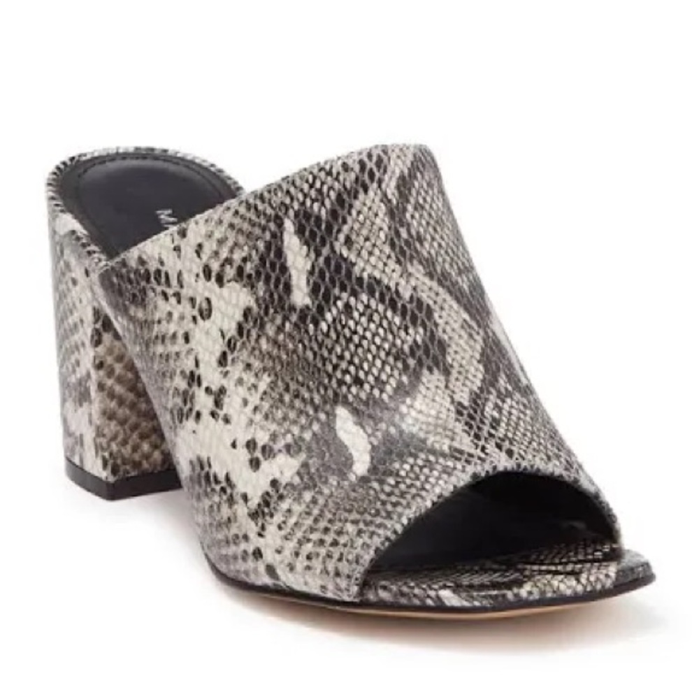 MARC FISHER Resa Block Heel Sandals • size 8M